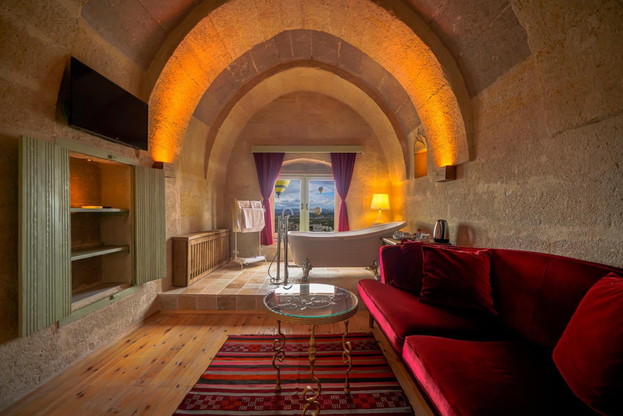 Hotel Takaev Cave House Uchisar Exterior foto